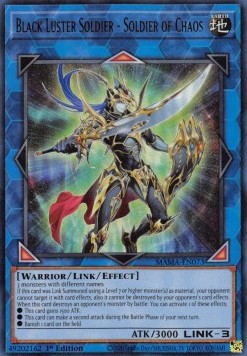 Black Luster Soldier - Soldier of Chaos (V.1 - Ultra Rare)