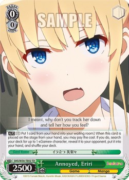 Annoyed, Eriri