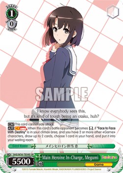 Main Heroine In-Charge, Megumi (V.3 - Super Rare)