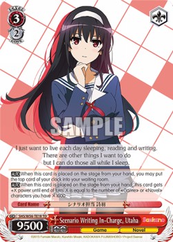 Scenario Writing In-Charge, Utaha (V.1 - Trial Deck)