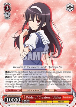 Pride of Creators, Utaha (V.1 - Double Rare)