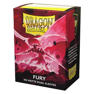 100 Dragon Shield Sleeves - Matte Dual Fury