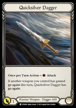 Quicksilver Dagger (Cold Foil)