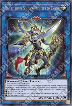 Black Luster Soldier - Soldier of Chaos (V.2 - Ultra Parallel Rare)