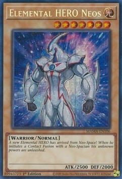 Elemental HERO Neos (V.2 - Secret Parallel Rare)