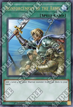 Reinforcement of the Army (V.1 - Ultra Parallel Rare)