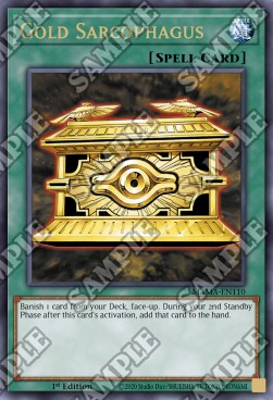 Gold Sarcophagus (V.1 - Ultra Parallel Rare)