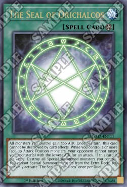 The Seal of Orichalcos (V.1 - Ultra Parallel Rare)