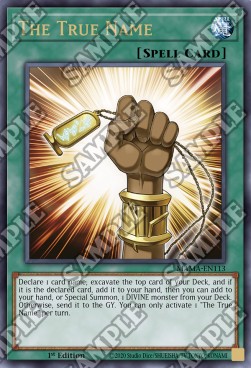 The True Name (V.1 - Ultra Parallel Rare)