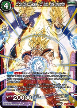 SS Son Goku, SS Vegeta, & SS Trunks, Triple Combination (V.1 - Super Rare)