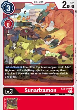 Sunarizamon (EX3-003)