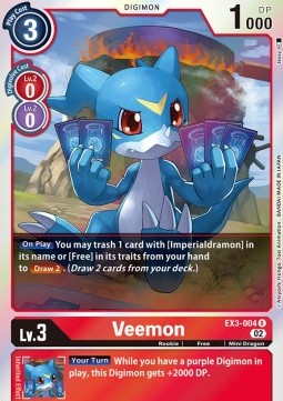 Veemon (EX3-004)