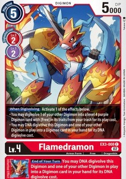 Flamedramon (EX3-008)