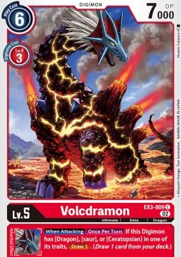 Volcdramon (EX3-009)