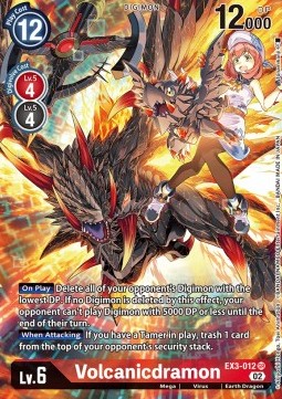 Volcanicdramon (EX3-012) (V.2)