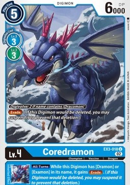 Coredramon (EX3-018)