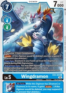 Wingdramon (EX3-020) (V.1)