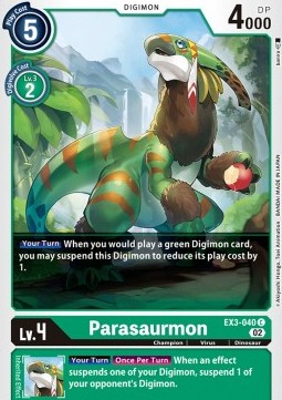 Parasaurmon (EX3-040)