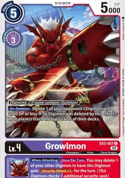 Growlmon (EX3-057)