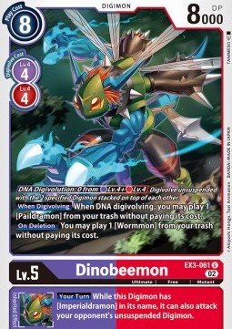 Dinobeemon (EX3-061) (V.1)