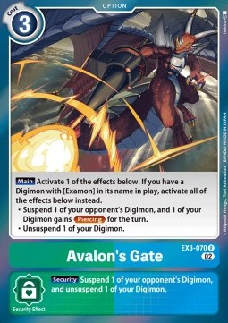 Avalon's Gate (EX3-070)