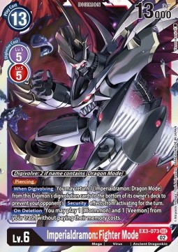 Imperialdramon: Fighter Mode (EX3-073) (V.1)