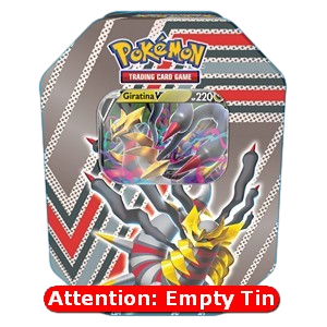 Empty Hidden Potential Tins: Giratina V Tin