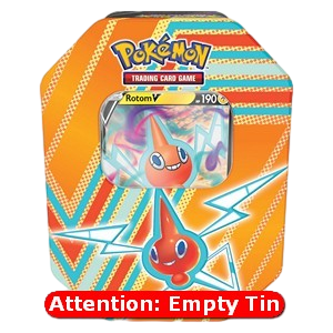 Empty Hidden Potential Tins: Rotom V Tin