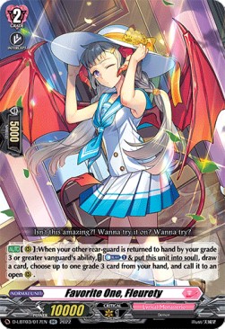 Favorite One, Fleurety [D Format] (V.1 - Double Rare)