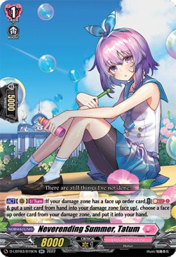 Neverending Summer, Tatum [D Format] (V.1 - Double Rare)