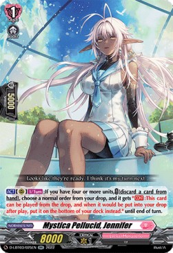 Mystica Pellucid, Jennifer [D Format] (V.1 - Double Rare)