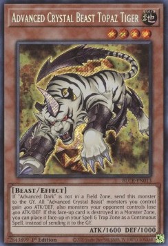 Advanced Crystal Beast Topaz Tiger