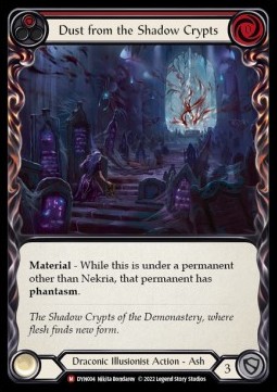 Dust from the Shadow Crypts (Rainbow Foil)