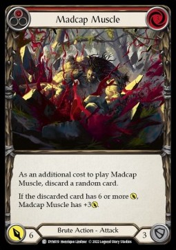 Madcap Muscle (Red) (Rainbow Foil)