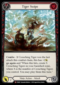 Tiger Swipe (Regular)