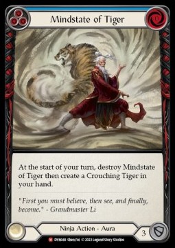 Mindstate of Tiger (Rainbow Foil)