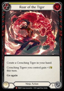 Roar of the Tiger (Rainbow Foil)