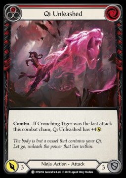 Qi Unleashed (Red) (Rainbow Foil)