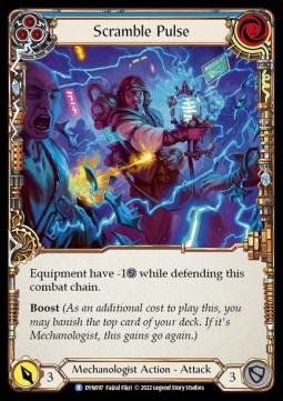 Scramble Pulse (Blue) (Rainbow Foil)