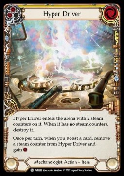 Hyper Driver (Yellow) (Rainbow Foil)