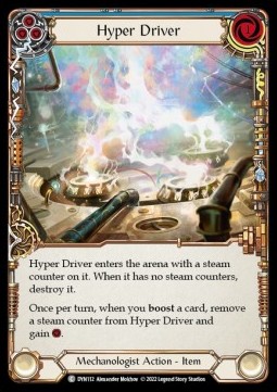 Hyper Driver (Blue) (Cold Foil)