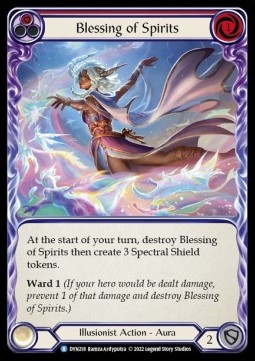 Blessing of Spirits (Red) (Regular)