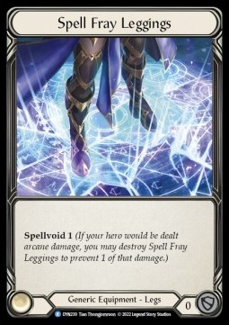 Spell Fray Leggings (Cold Foil)