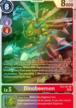 Dinobeemon (EX3-061) (V.2)