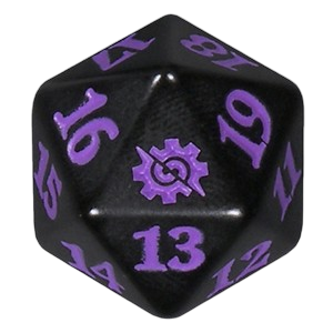 The Brothers' War: D20 Die (Purple)