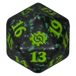 The Brothers' War: D20 Die (Green)