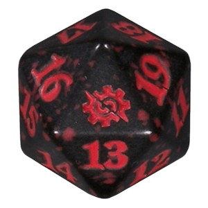 The Brothers' War: D20 Die (Red)