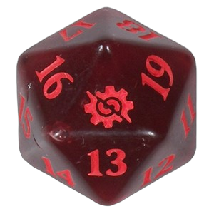 The Brothers' War: Bundle D20 Die (Red)