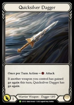 Quicksilver Dagger (Cold Foil)