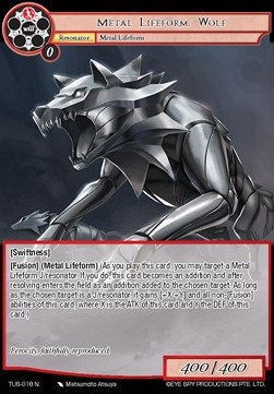 Metal Lifeform: Wolf